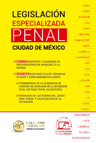 Legislación Especializada Penal de la Ciudad de México 2025 - H. Asamblea Legislativa de la Ciudad de México