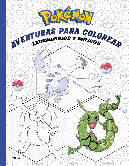 Pokémon Aventuras Para Colorear. Legendarios Y Singulares -The Pokemon Company